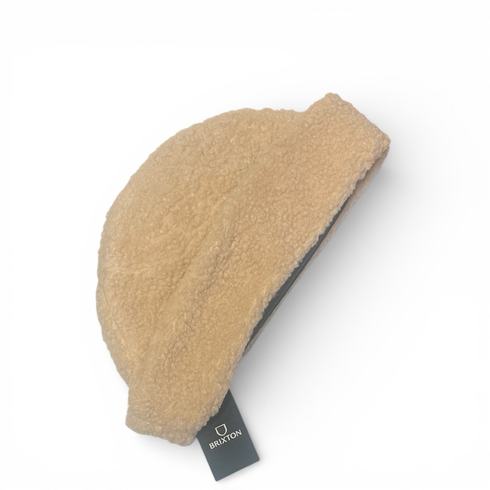 Brixton Tan Fleece Skull Cap